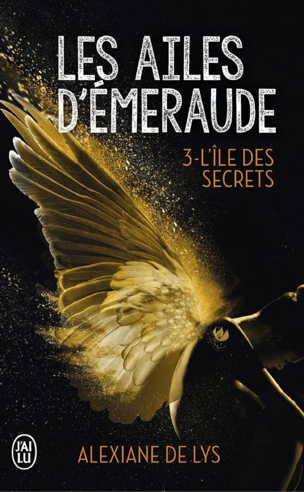 Les ailes d'émeraude (Tome 3) - L'île des secrets - Cover