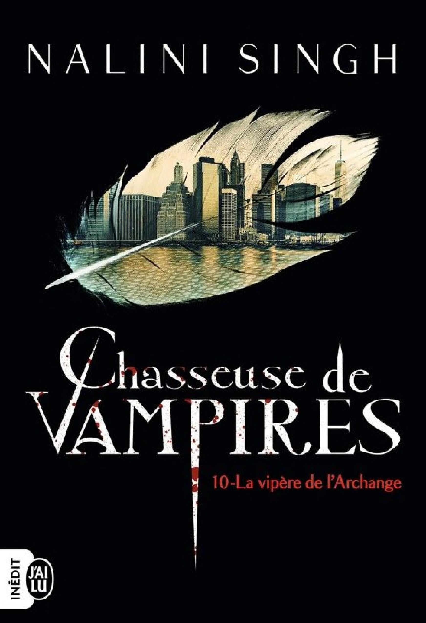 Chasseuse de vampires (Tome 10) - La vipère de l'Archange - Cover