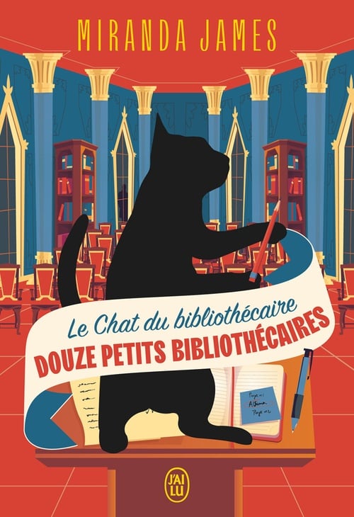 Le Chat du bibliothécaire (Tome 8) - Douze petits bibliothécaires - Cover