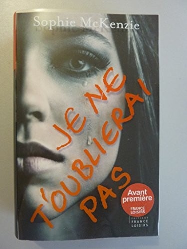 Je ne t'oublierai pas - Cover