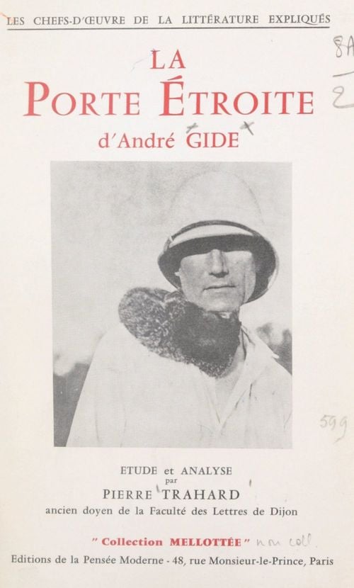 La porte étroite, d'André Gide - Cover