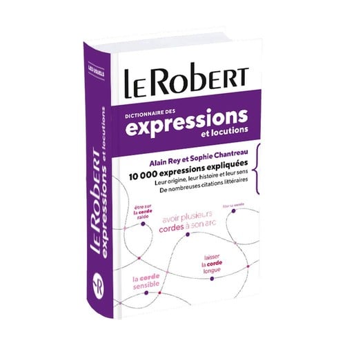 Dictionnaire des expressions et locutions - Cover