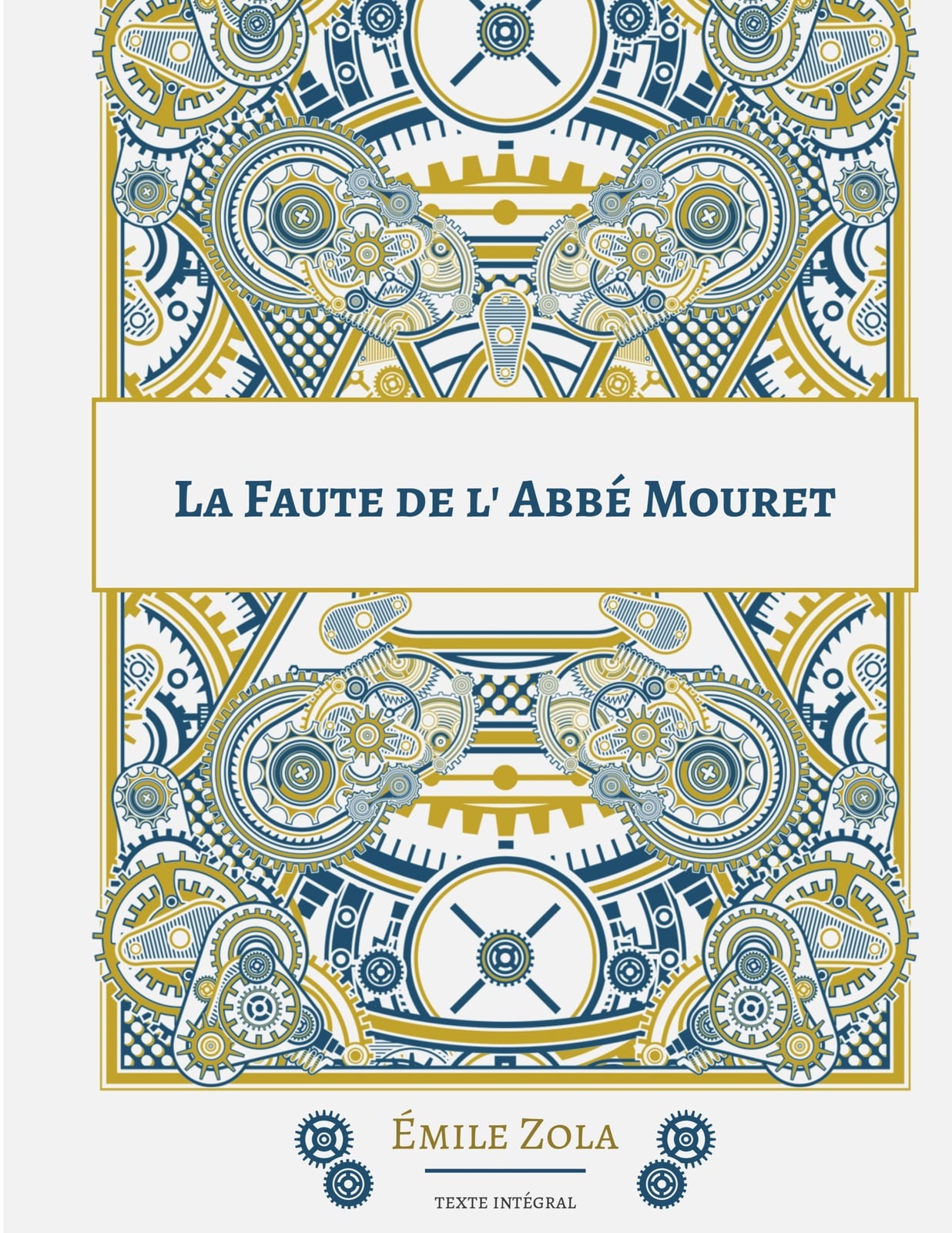 La Faute de l'abbé Mouret - Cover
