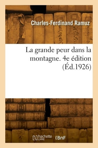 La Grande Peur Dans La Montagne. 4e Édition - Cover