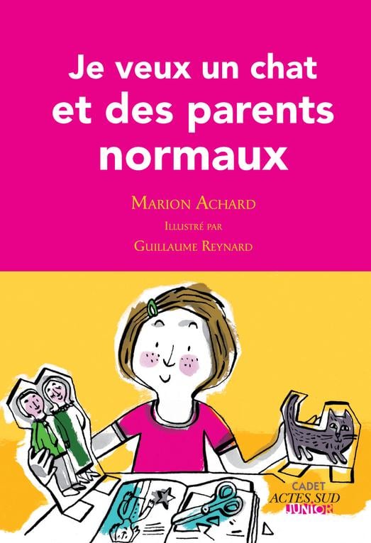 Je veux un chat et des parents normaux - Cover
