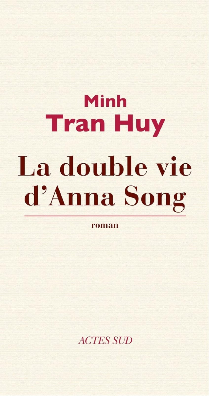 La Double vie d'Anna Song - Cover
