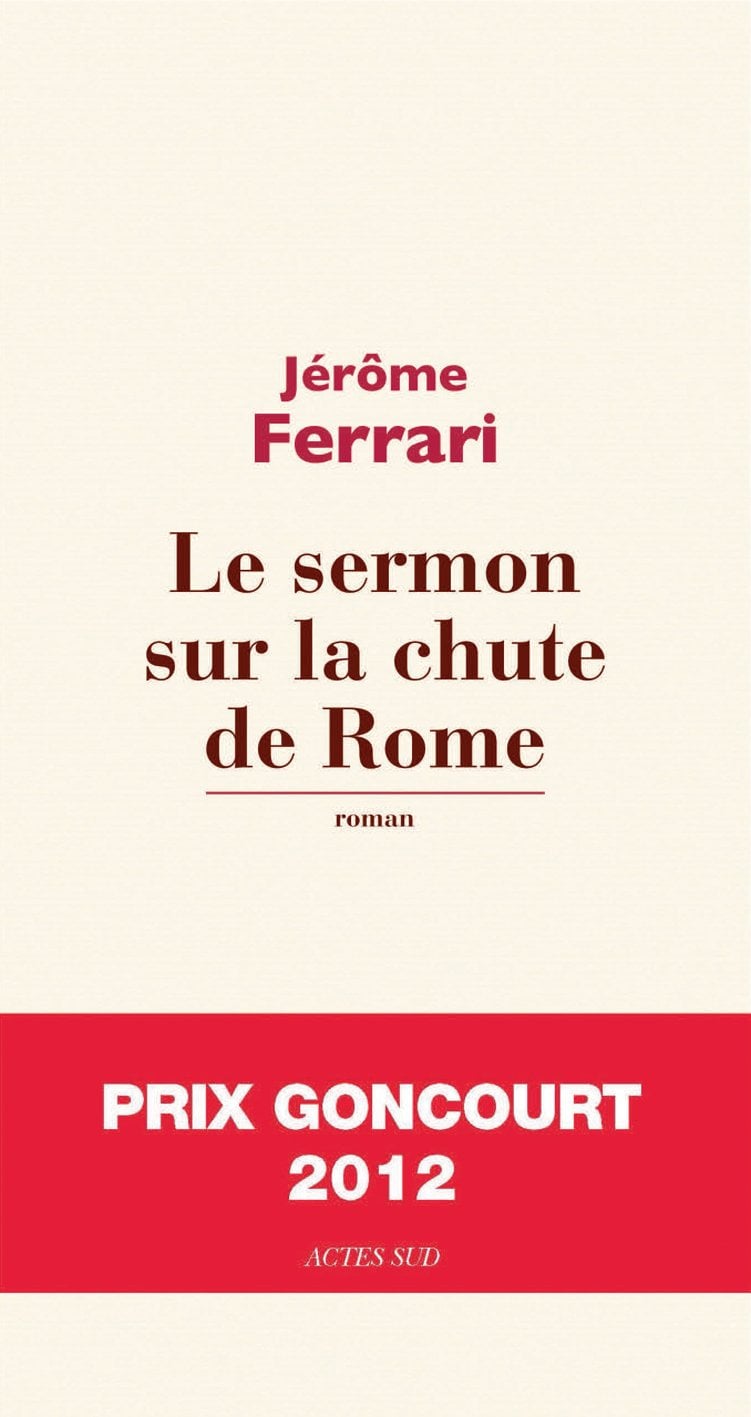 Le sermon sur la chute de Rome - Cover