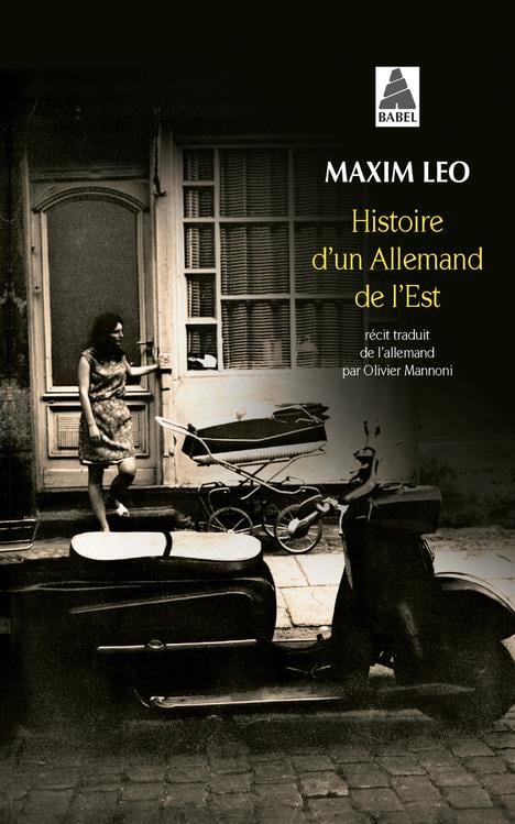 Histoire d'un Allemand de l'Est - Cover