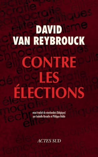 Contre les élections - Cover