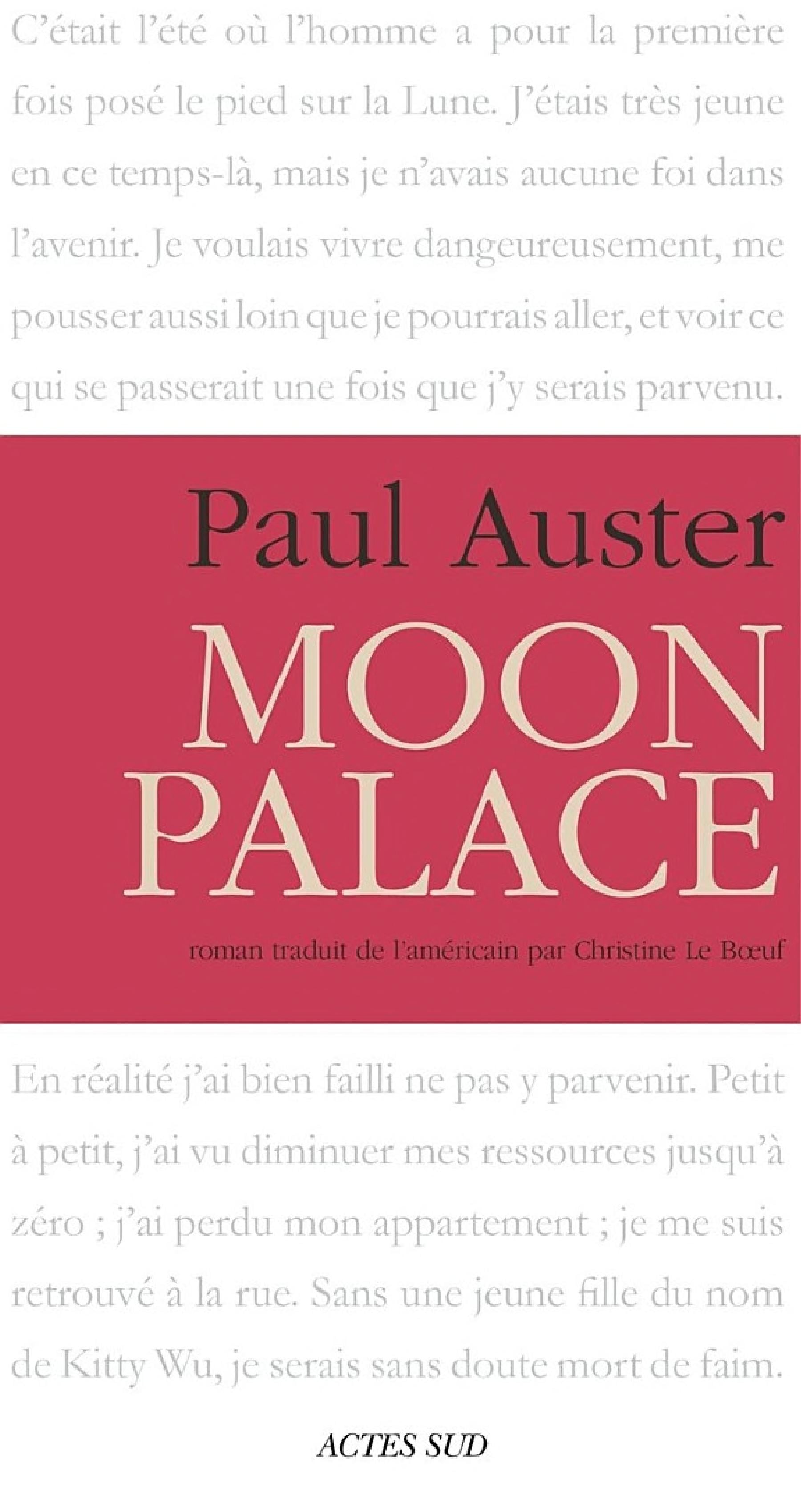 Moon Palace - Cover
