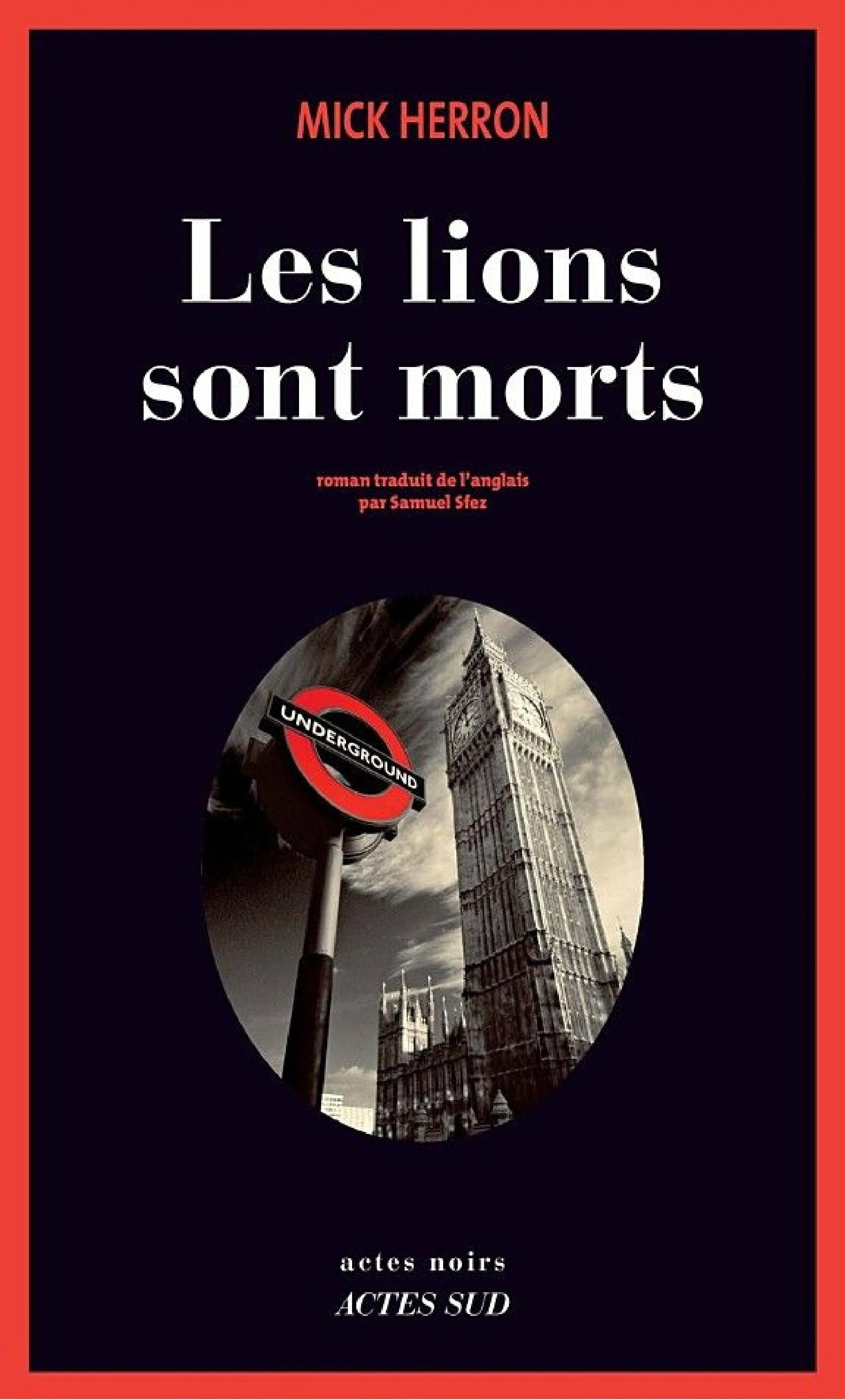 Les lions sont morts - Cover