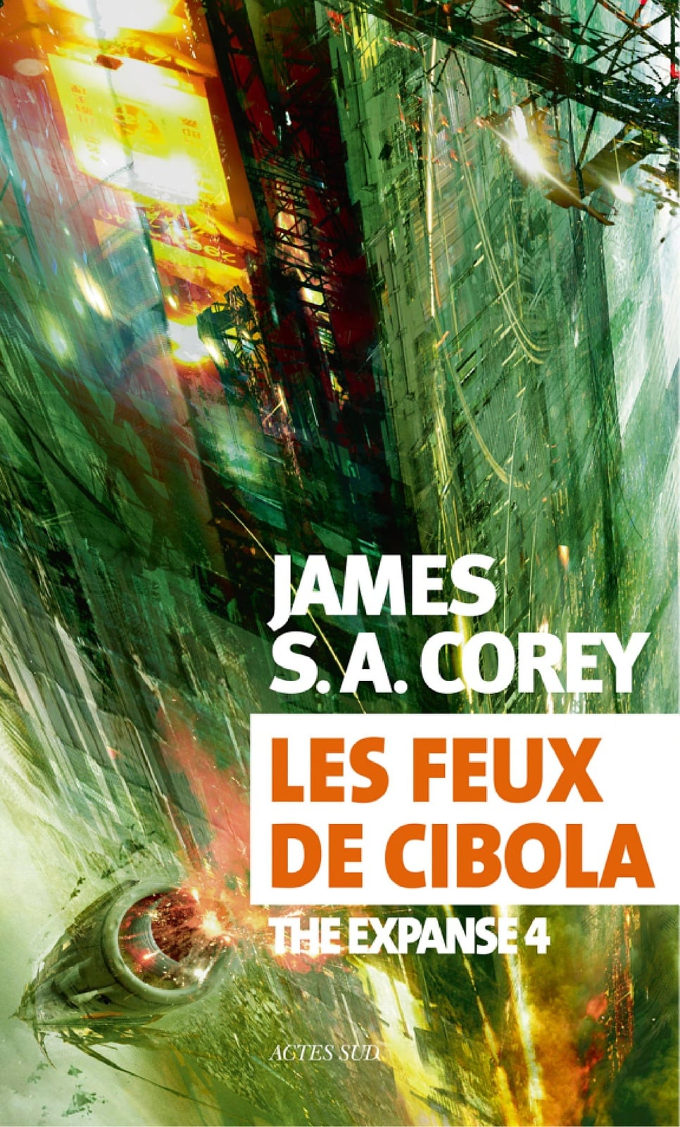 Les feux de Cibola - Cover