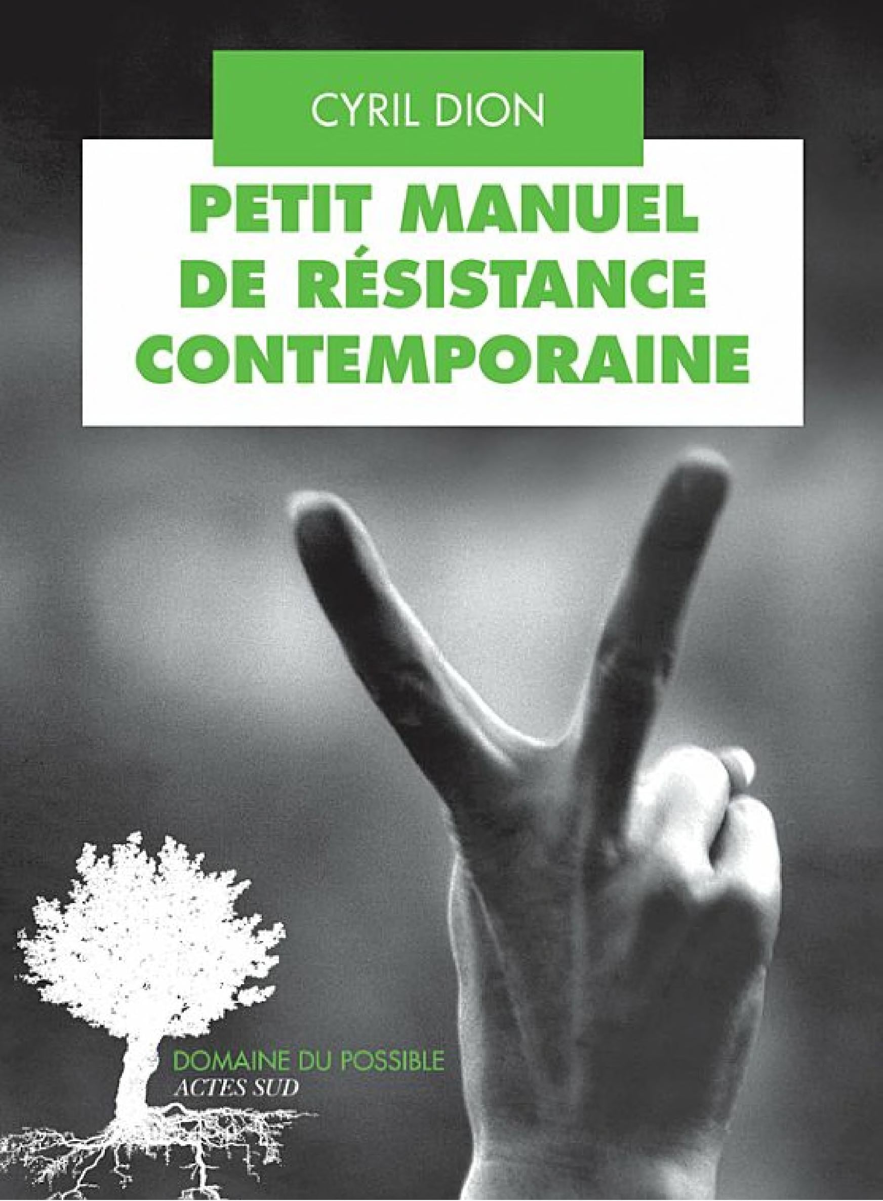 Petit manuel de résistance contemporaine - Cover