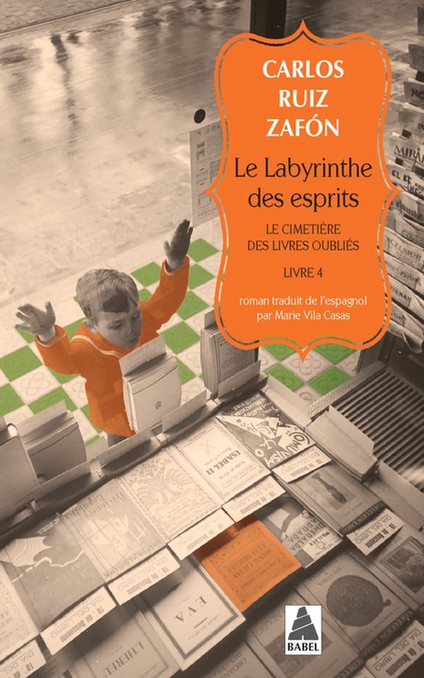 Le Labyrinthe des esprits - Cover
