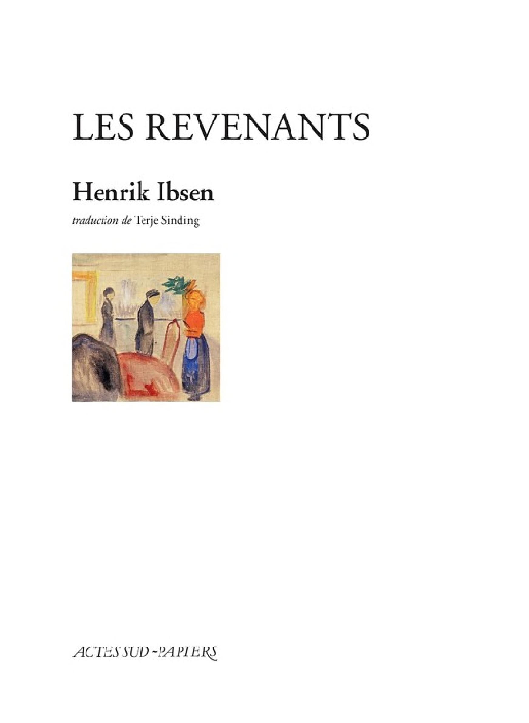 Les Revenants - Cover