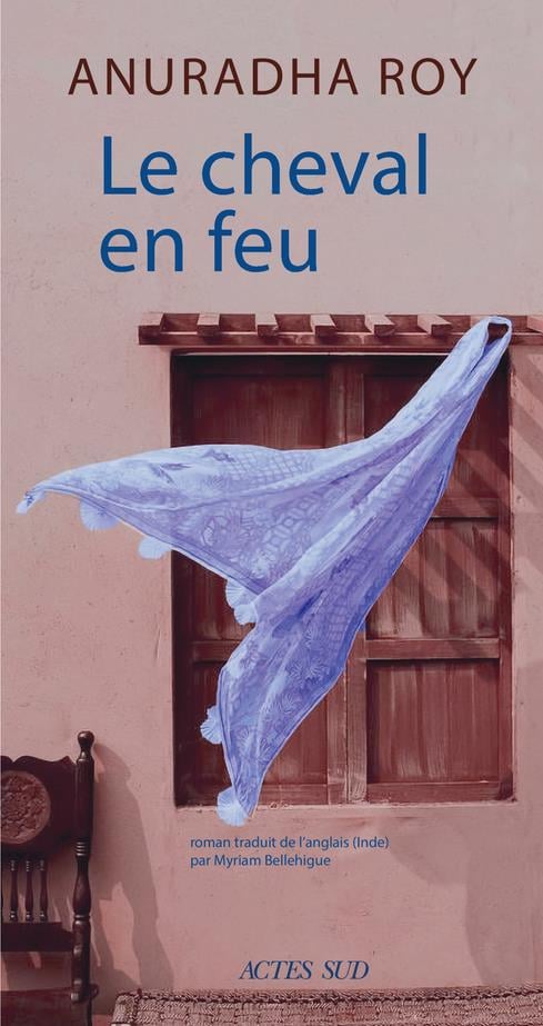 Le cheval en feu - Cover