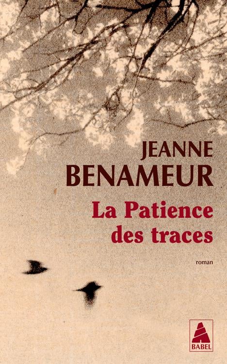 La patience des traces - Cover