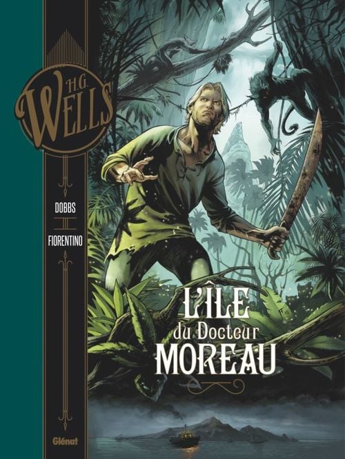 L'Île du docteur Moreau - Cover