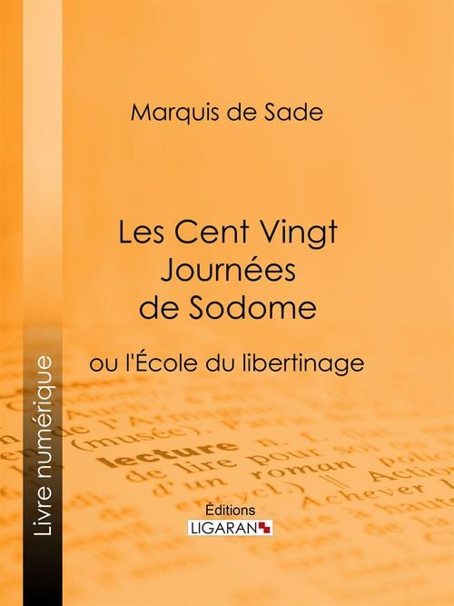 Les Cent Vingt Journées de Sodome - Cover