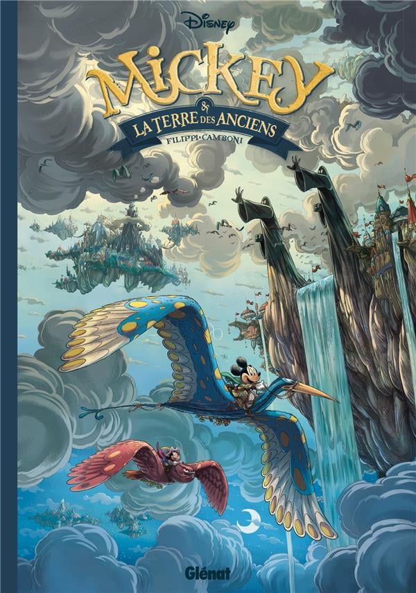 Mickey et la terre des anciens - Cover