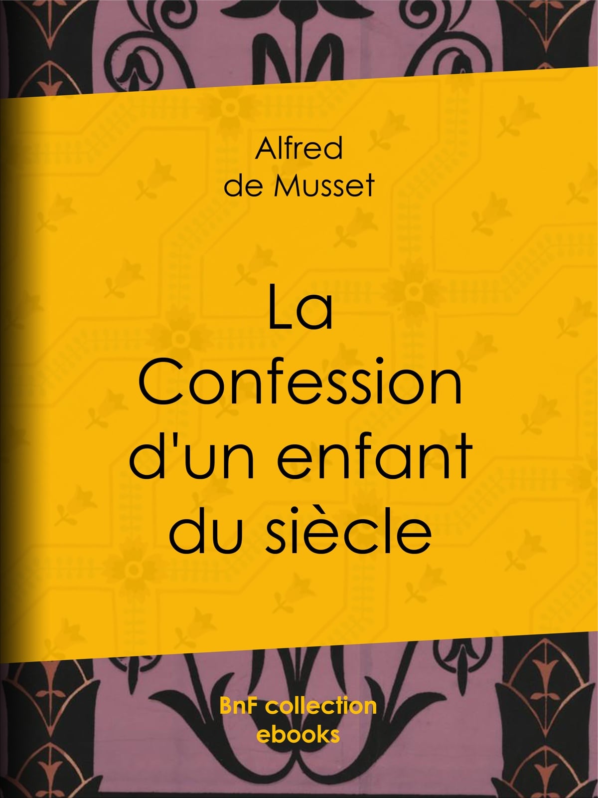 La Confession d'un enfant du siècle - Cover