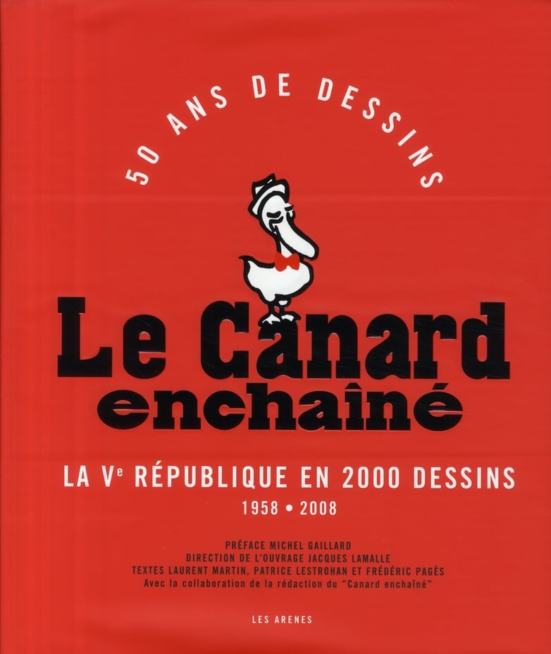 Le Canard enchaîné, 50 ans de dessins - Cover