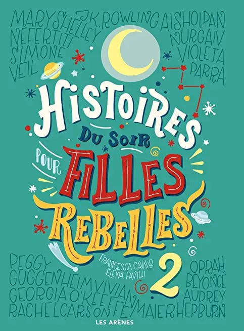 Histoires du soir pour filles rebelles - Cover