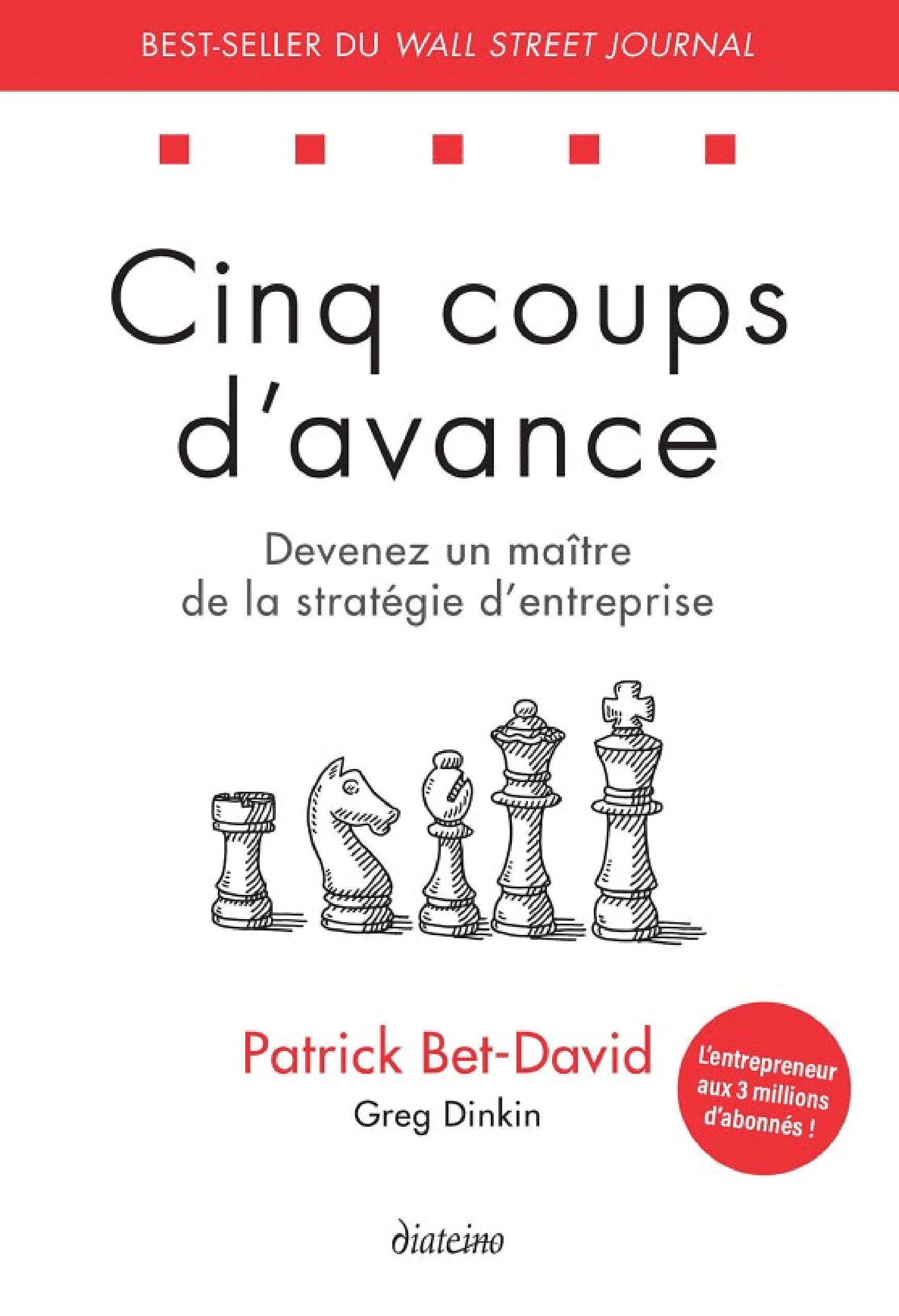 Cinq coups d'avance - Devenez un maître de la stratégie d?entreprise - Cover
