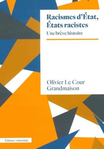 Racismes d'Etat, Etats racistes - Cover