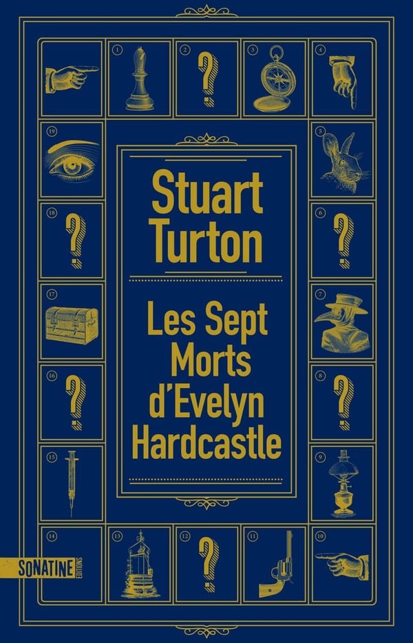 Les sept morts d'Evelyn Hardcastle - Cover