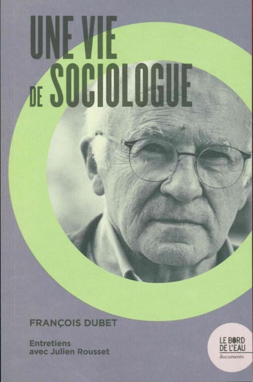 Une vie de sociologue - Cover