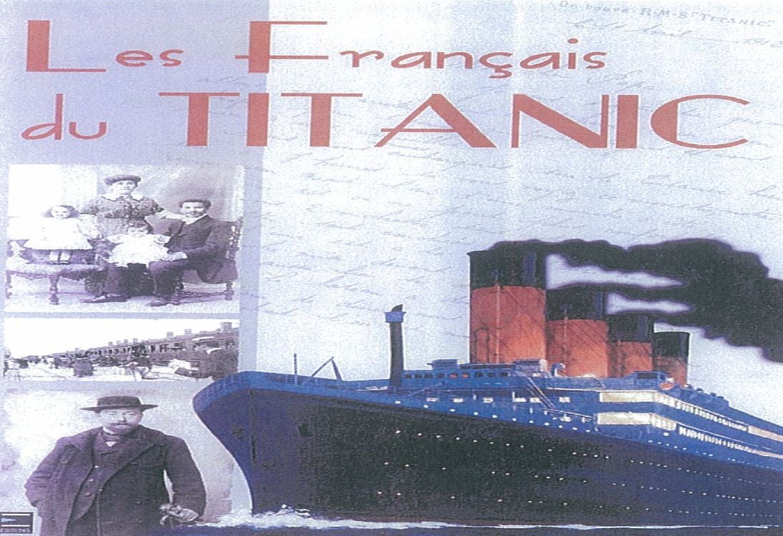Les Français du Titanic - Cover