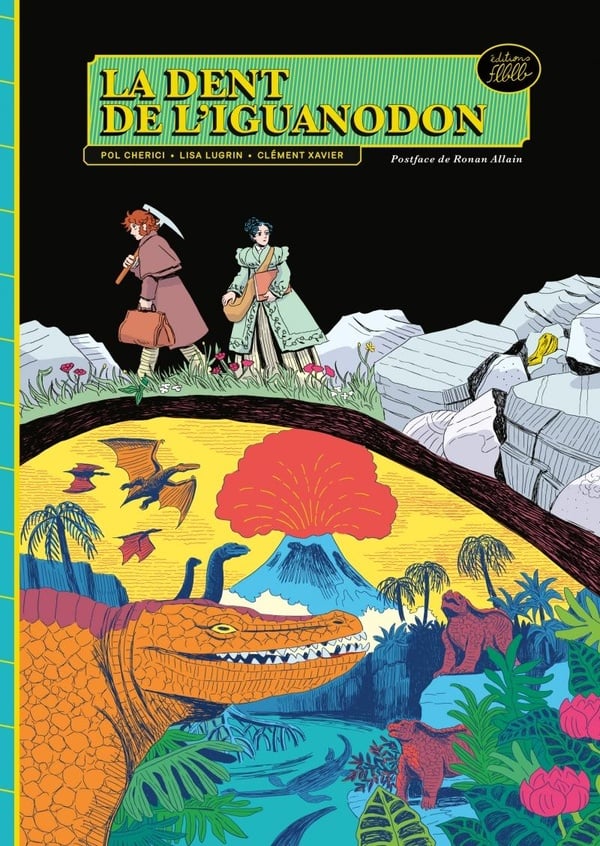 La dent de l'Iguanodon - Cover