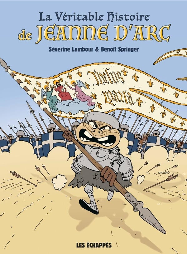 La Véritable Histoire de Jeanne d'arc - Cover