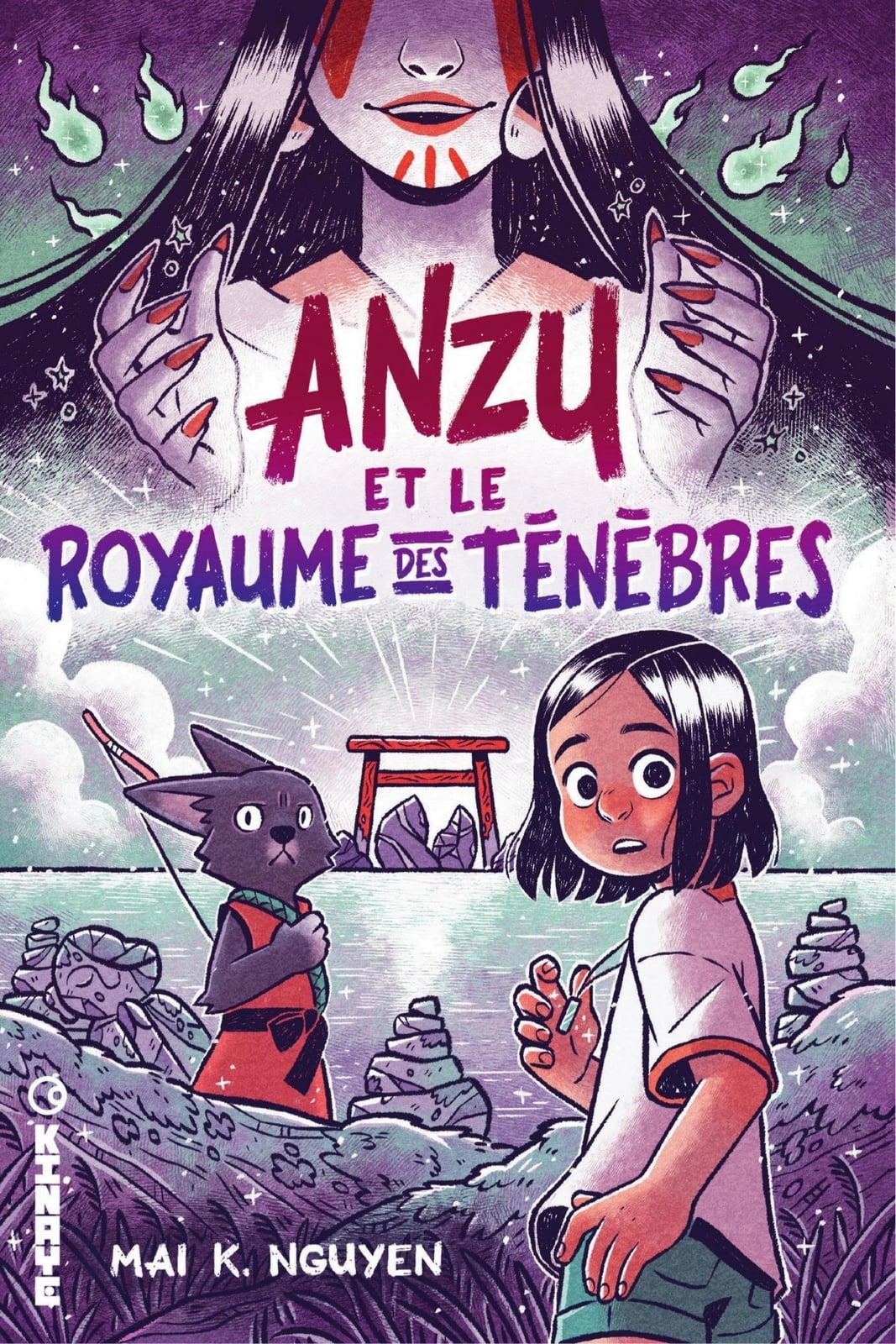 Anzu et le monde des Ténèbres - Cover