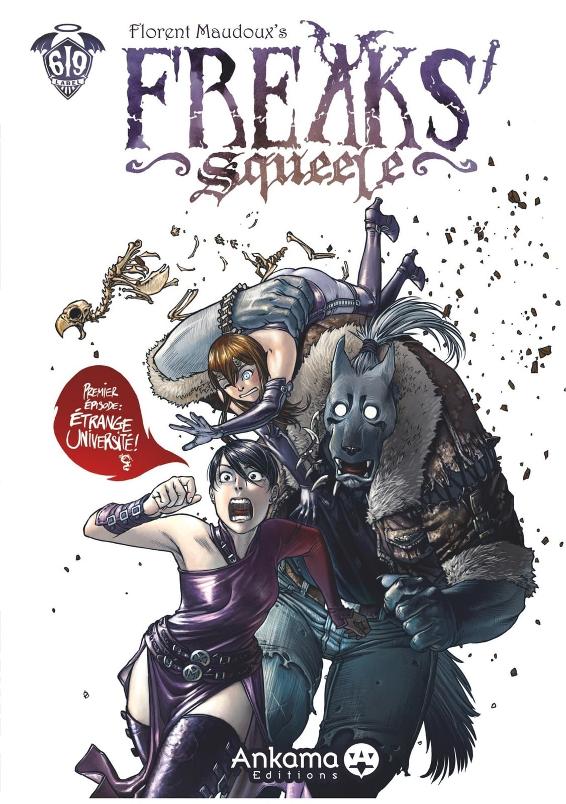 Freaks' Squeele - Tome 1 - Étrange université - Cover