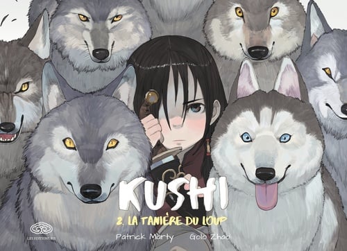 Kushi - Tome 2 - La tanière du loup - Cover