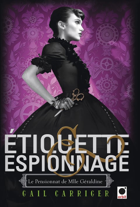 Etiquette & espionnage (Le Pensionnat de Mlle Géraldine*) - Cover