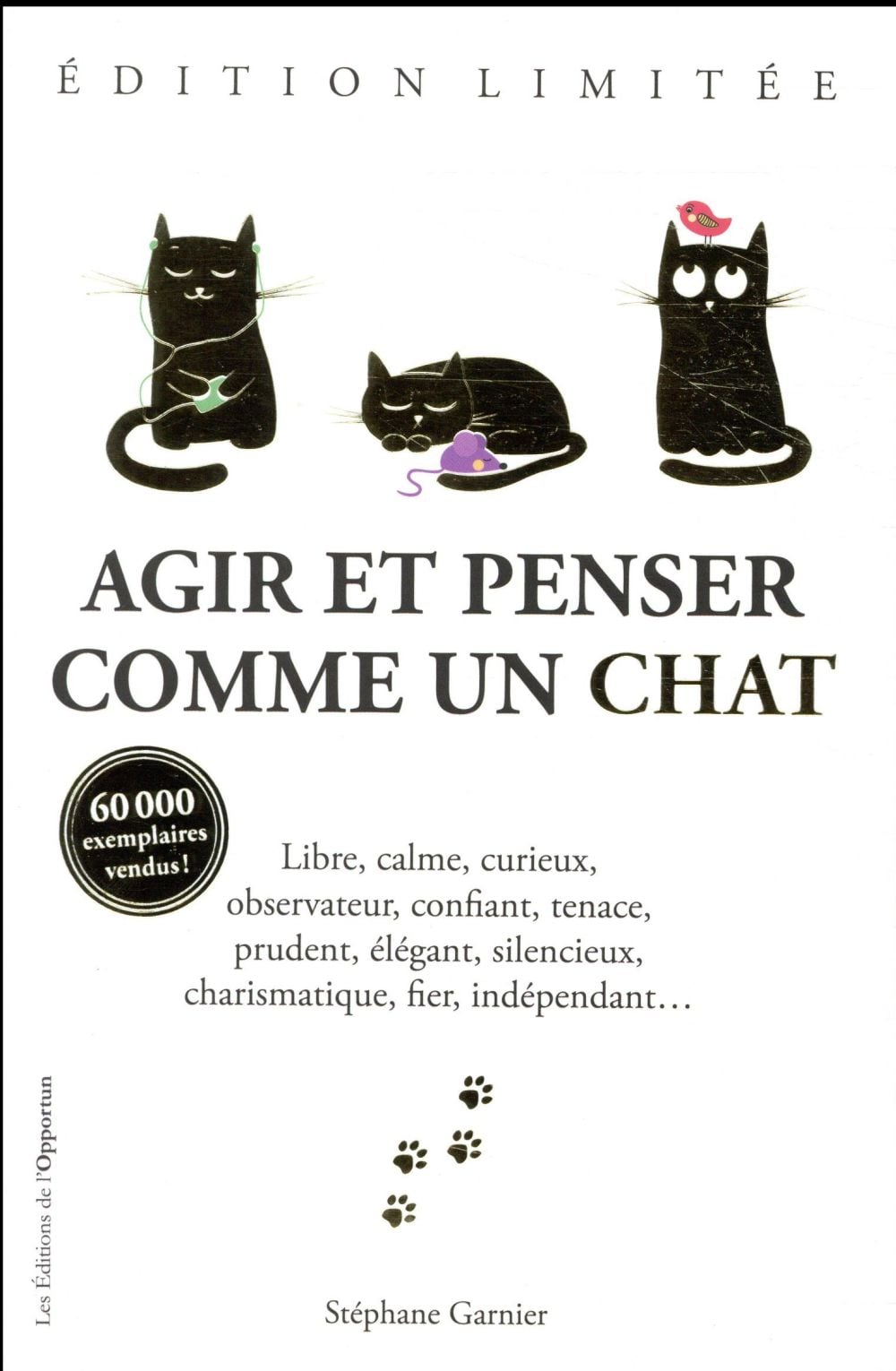 Agir et penser comme un chat - Cover