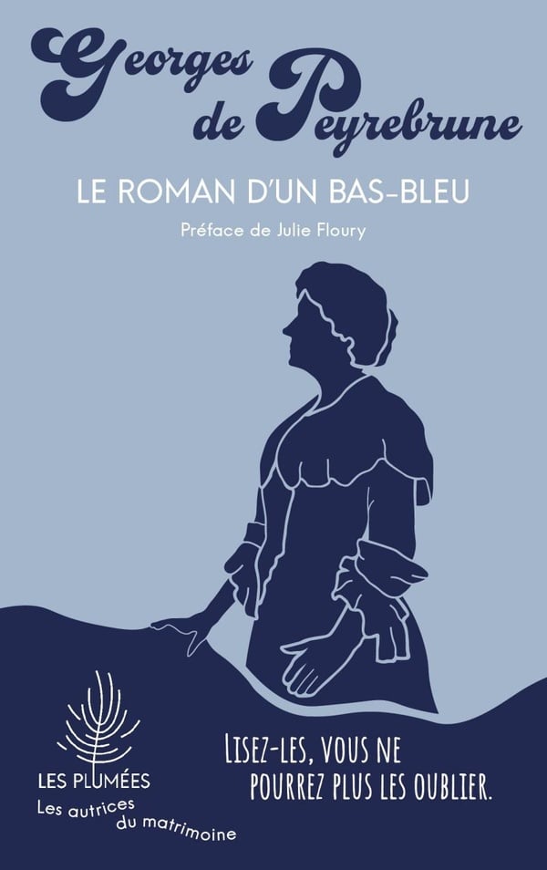 Le roman d'un bas-bleu - Cover