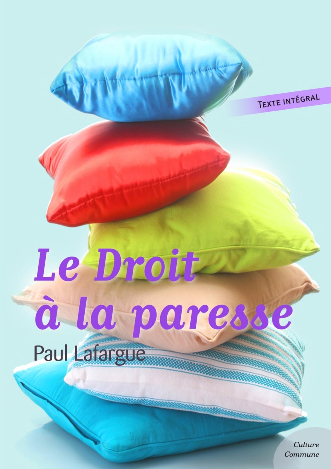 Le Droit à la paresse - Cover