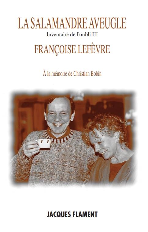 La salamandre aveugle - Cover