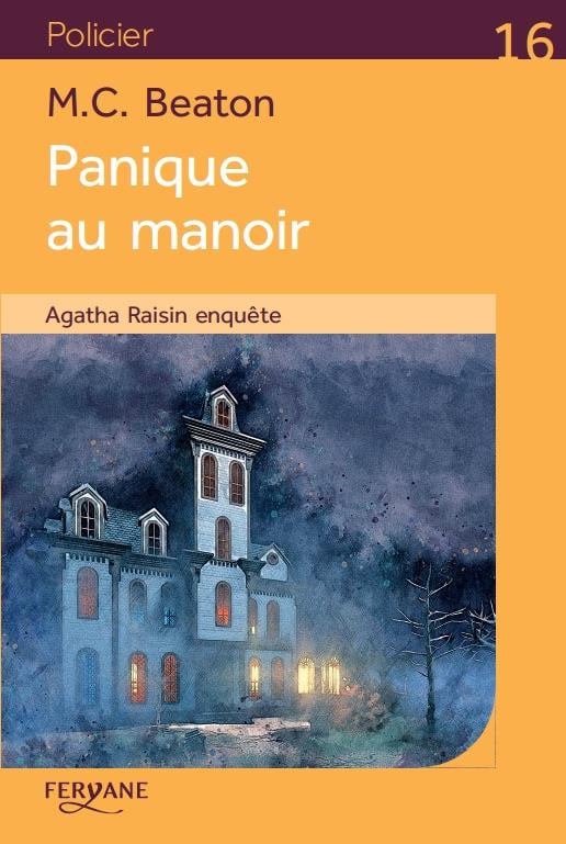 Panique au manoir - Cover