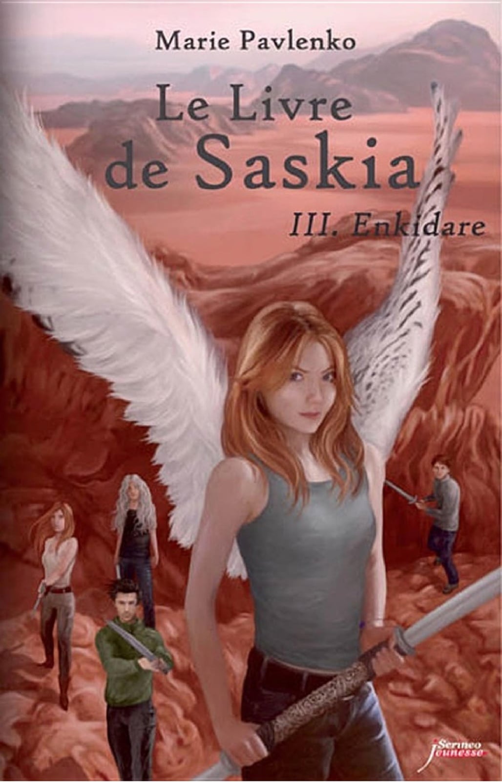 Le livre de Saskia - tome 03 : Enkidare - Cover