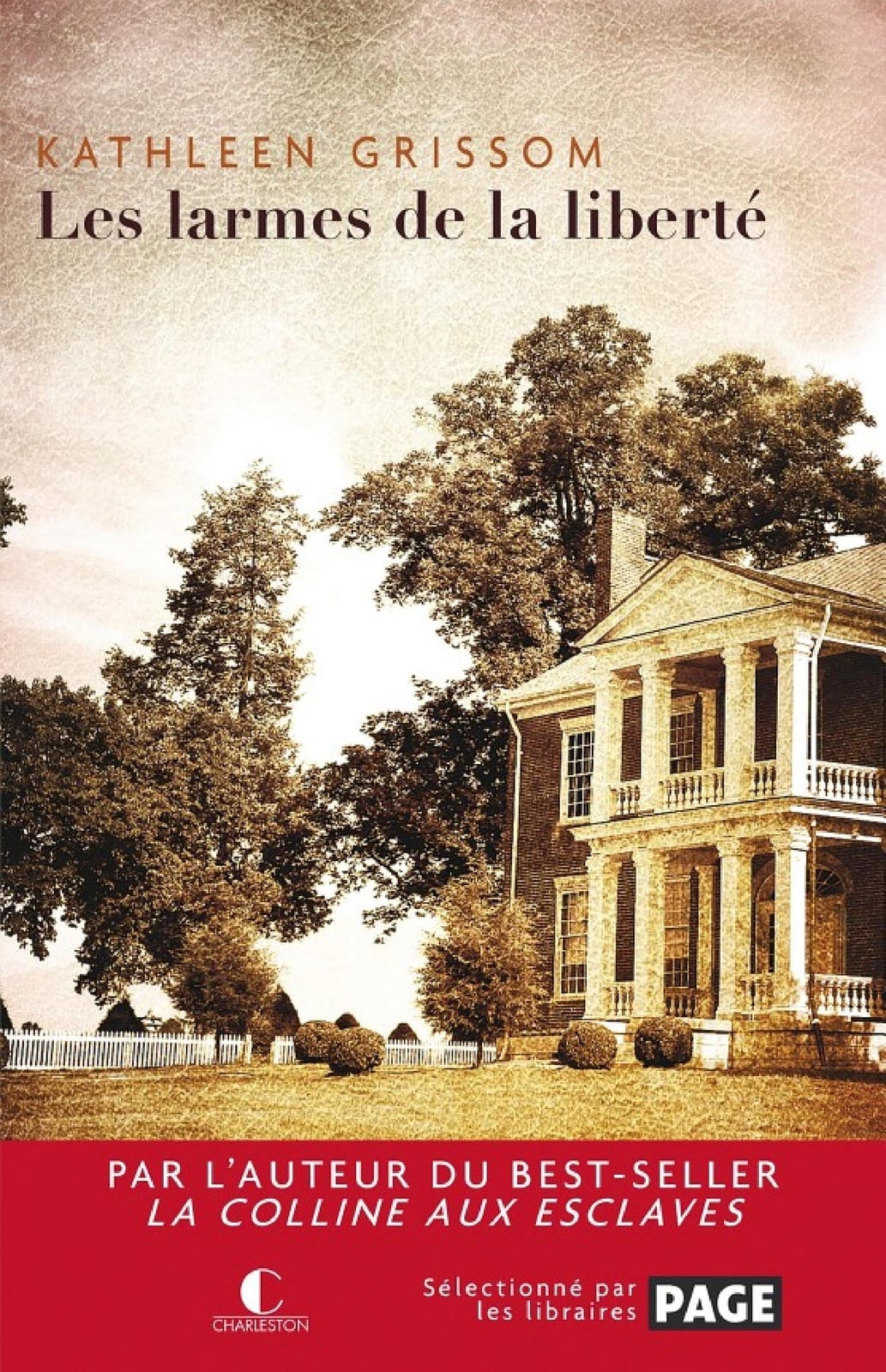 Les larmes de la liberté - Cover