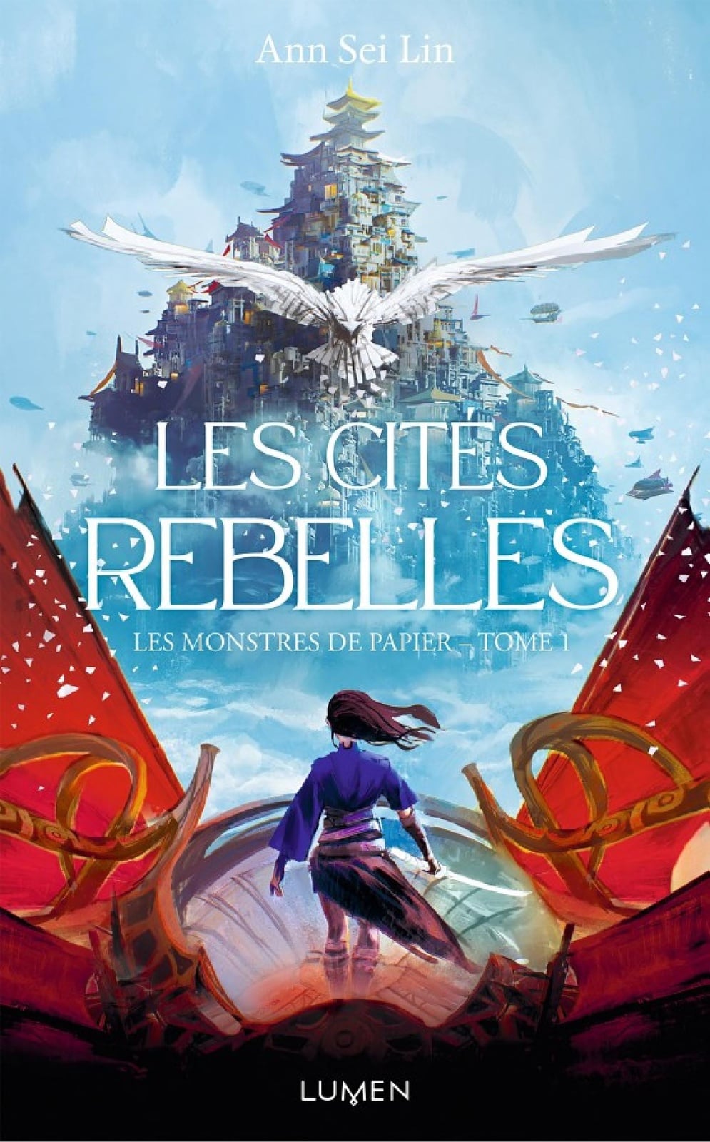Les Monstres de papier - Tome 1 Les Cités rebelles - Cover