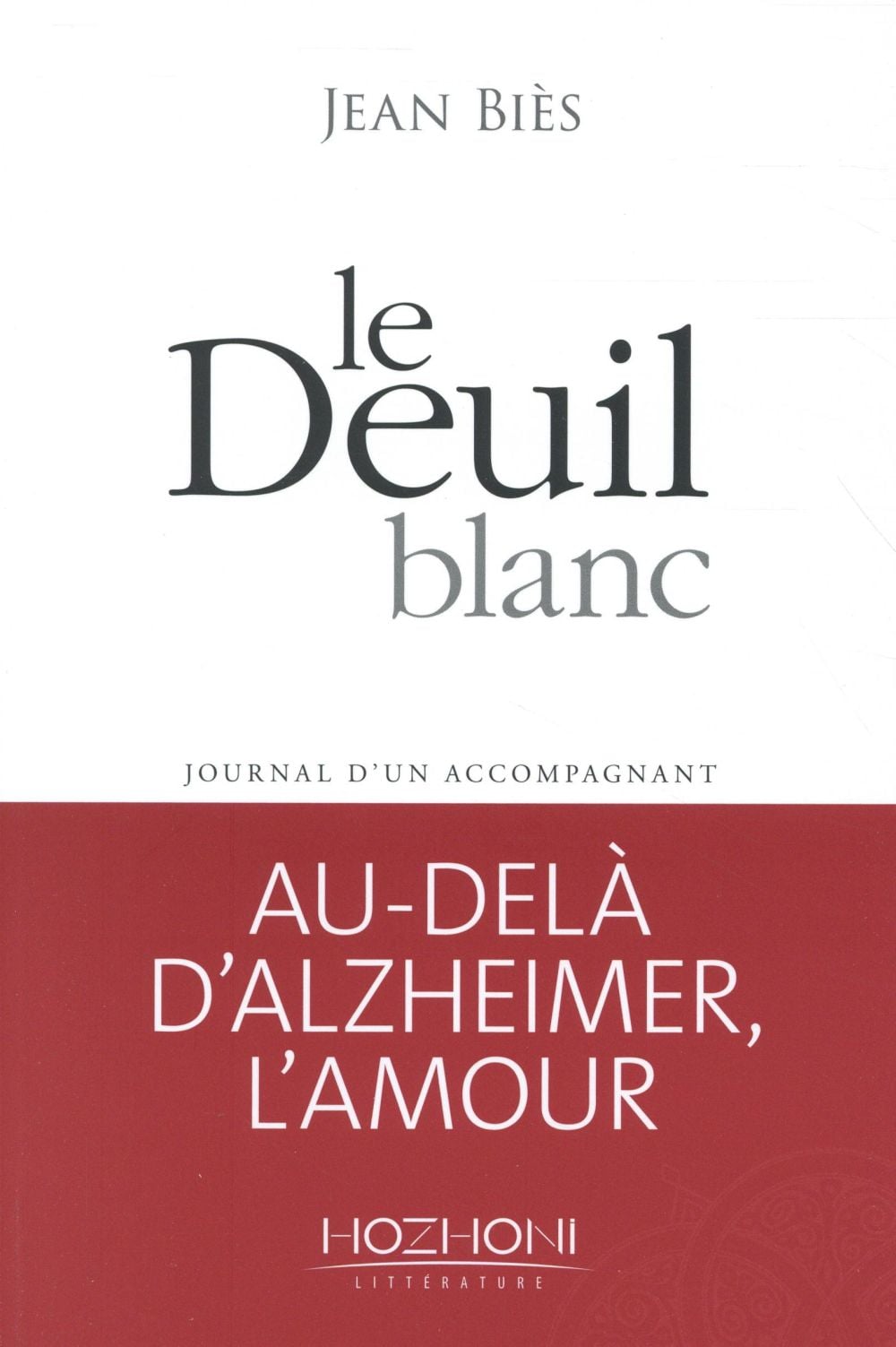 Le deuil blanc - Cover