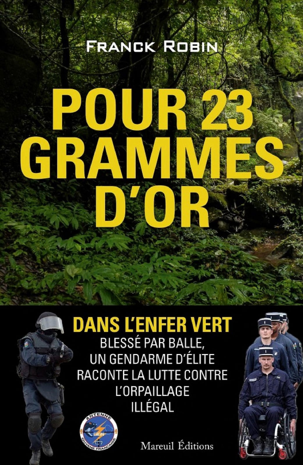 Pour 23 grammes d'or - Cover