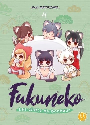 Fukuneko, les chats du bonheur T04 - Cover