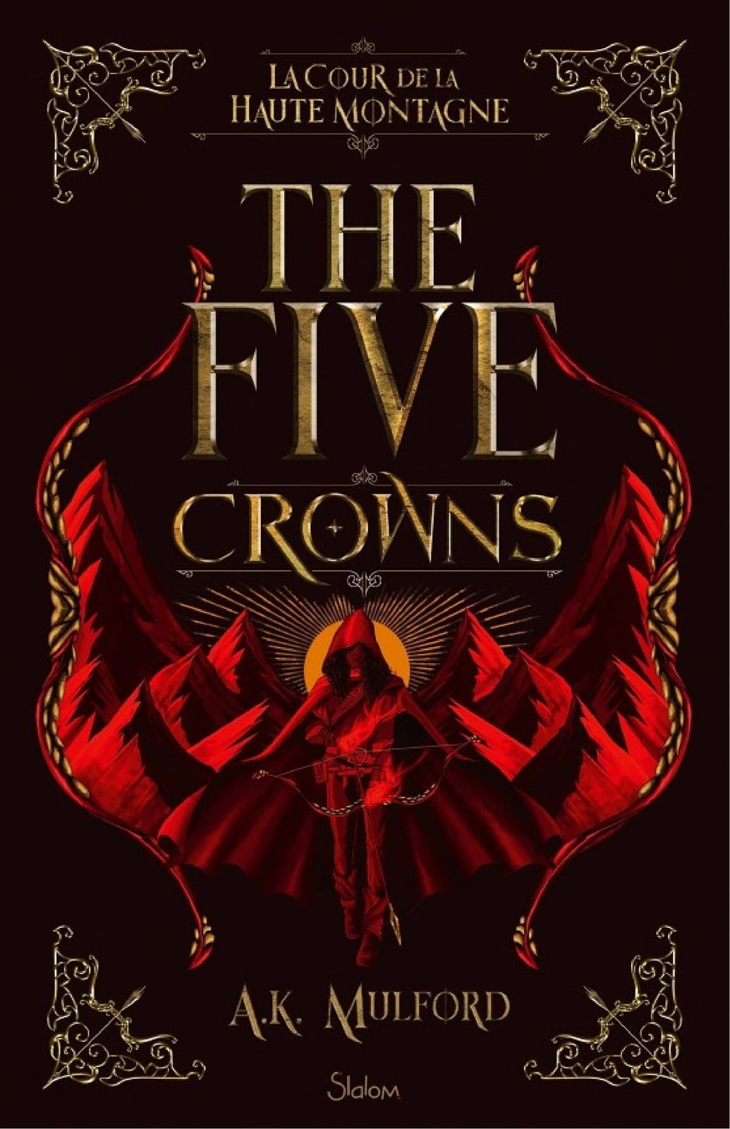 The Five Crowns - Livre 1 - La Cour de la Haute Montagne - Romantasy - Roman young adult - Cover